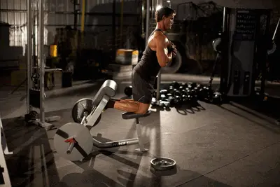 Animation of Natural Glute Ham Raise