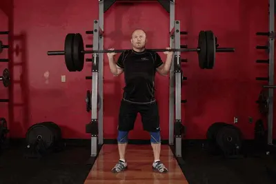 Animation of Olympic Squat