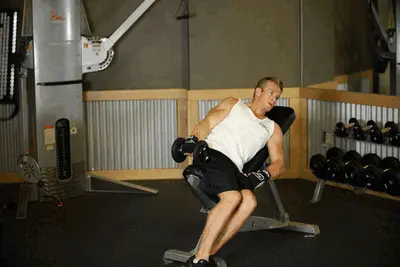 Animation of One-Arm Incline Lateral Raise