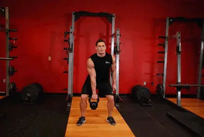 Animation of One-Arm Kettlebell Clean and Jerk
