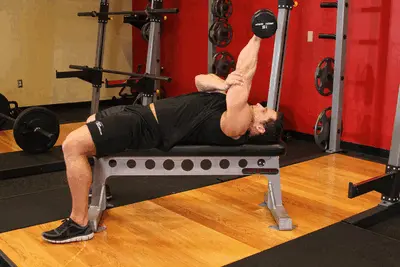 Animation of One Arm Pronated Dumbbell Triceps Extension